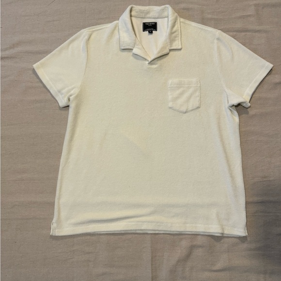 Tod Synder Terry Towelling XL Collar Short Sleeve Shirt - Picture 1 of 5